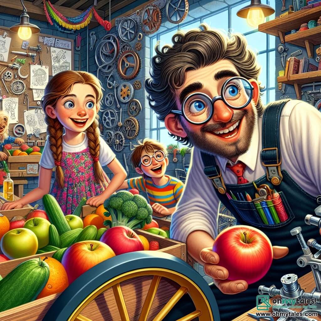 The Mighty Market Mover | Inventor's Story | 3-4 years old | Story ...