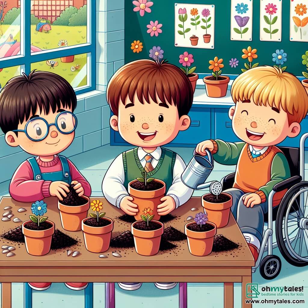 Blooming Friends | Story about spring | 3-4 years old | Educational story