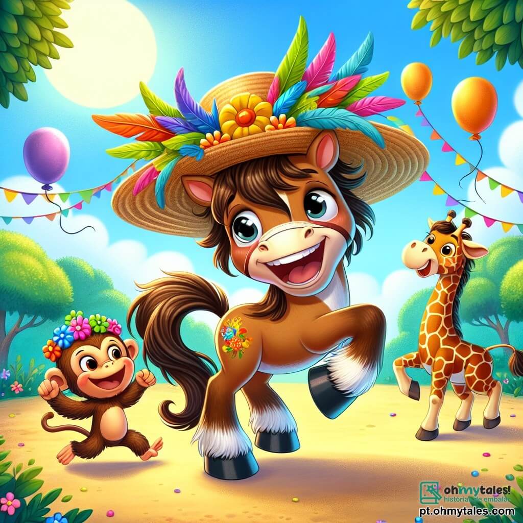 A Festa dos Chapéus Malucos | História engraçada | 3 a 4 anos ...