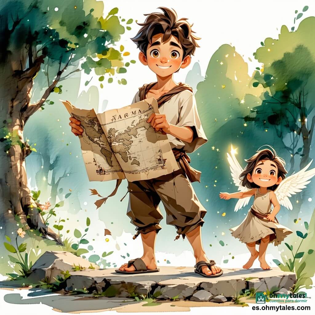 Gael y la Campana del Amanecer | Fantasía heroica | 11/12 años | Cuento  fantástico, image size:1024x1024