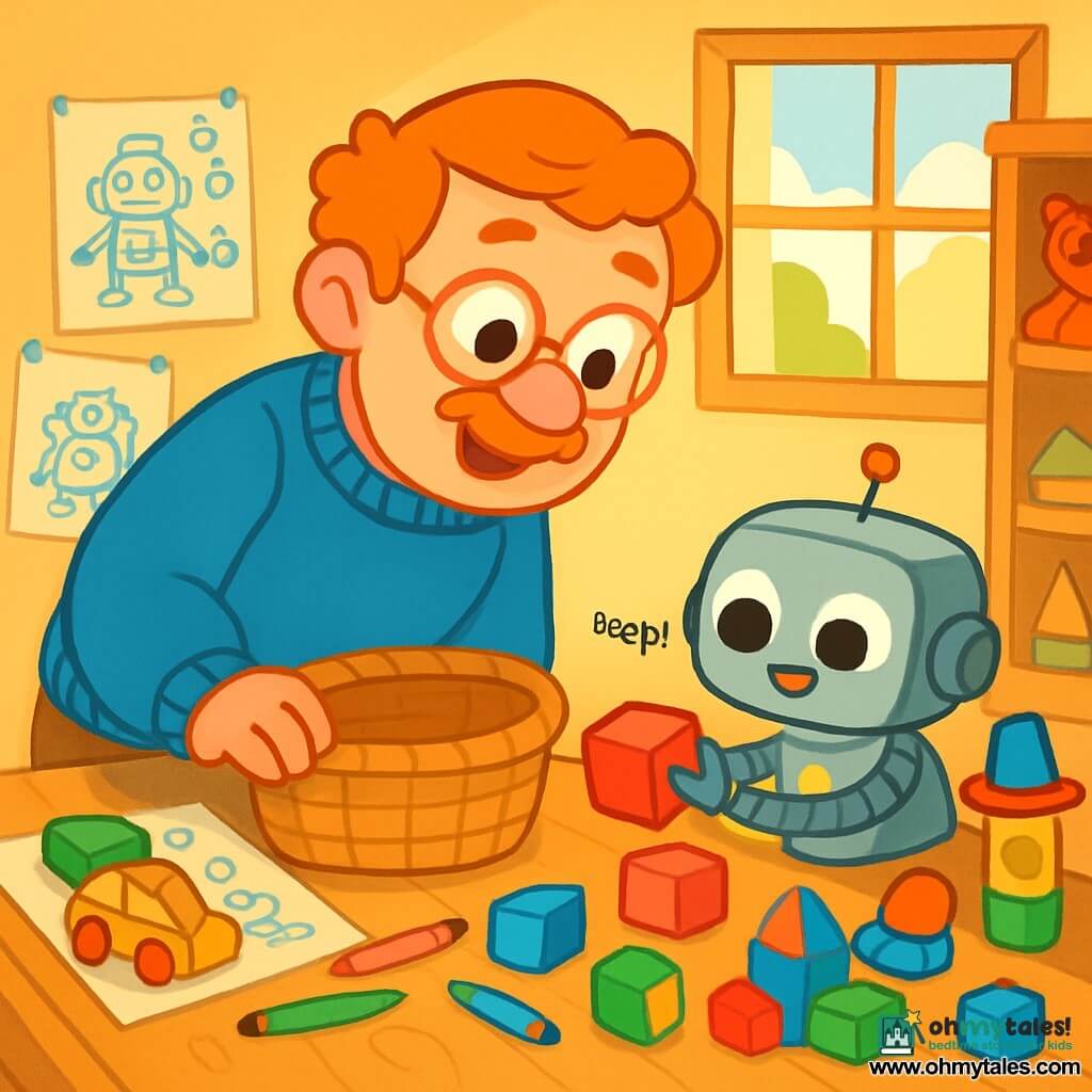 Mr. Theo and Bop Tidy Up | Inventor's Story | 3-4 years old | Story ...