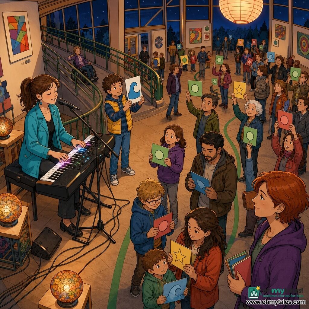 Sonia and the Green Line of Sound | Story about a profession