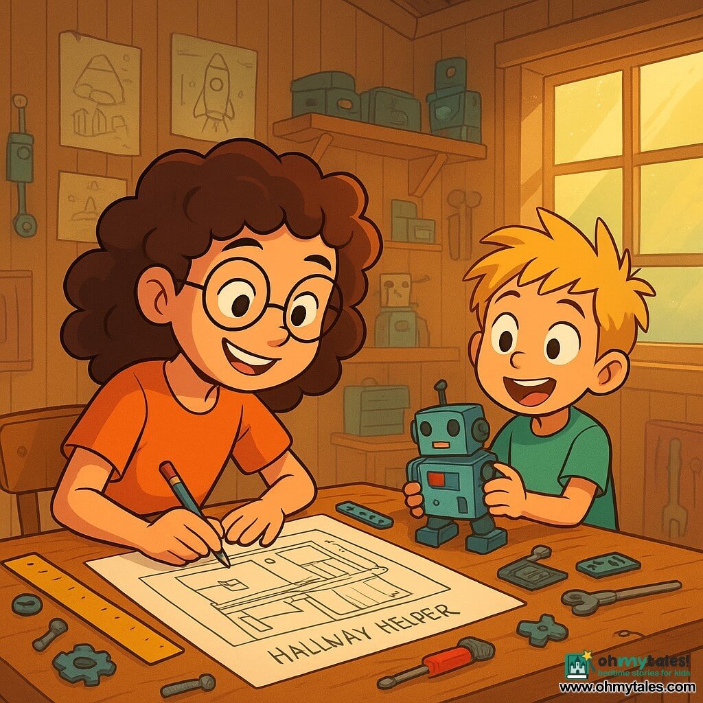 Mina Whittaker and the Hallway Helper | Inventor's Story | 9-10 years ...