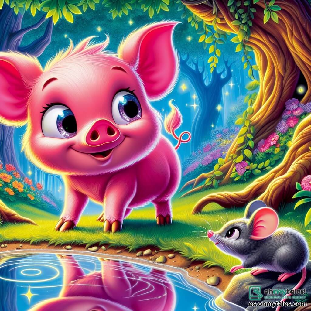 🎧 Tobías y el bosque mágico | Cuento de animal | 5/6 años | Audiocuento y  para leer | Cuento tradicional, image size:1024x1024