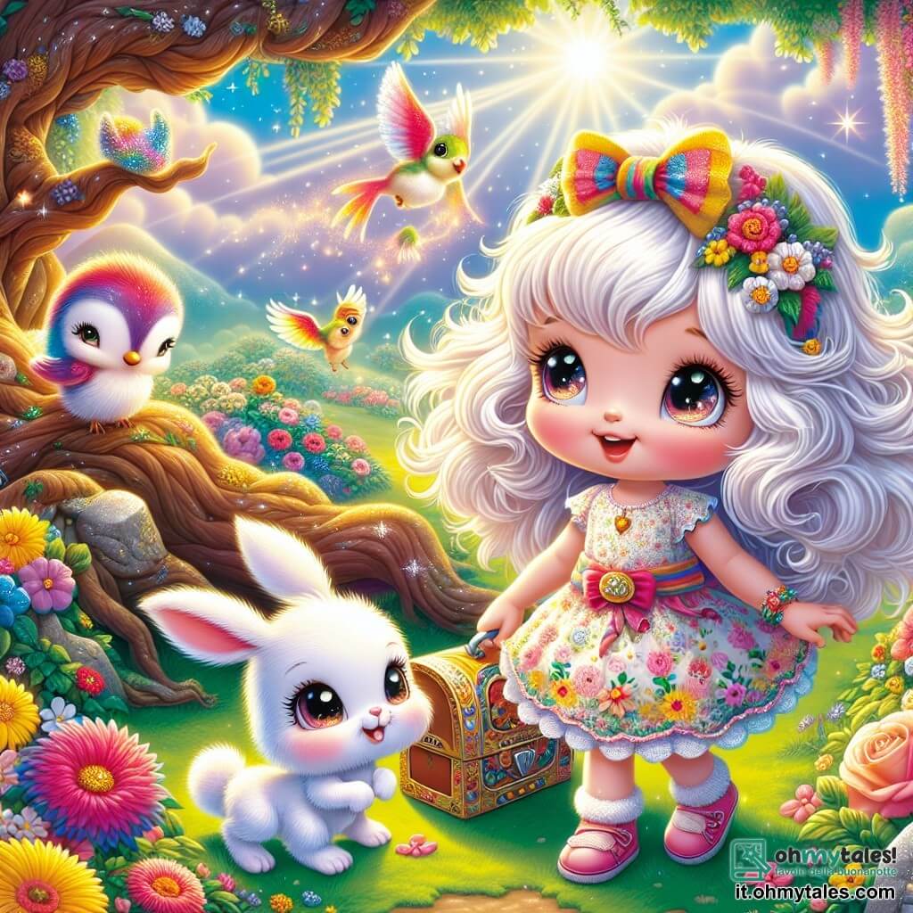 🎧 Il Giardino delle Meraviglie e dell'Amicizia | Racconto d'avventura |  5/6 anni | Audiostoria e da leggere | Racconto, image size:1024x1024