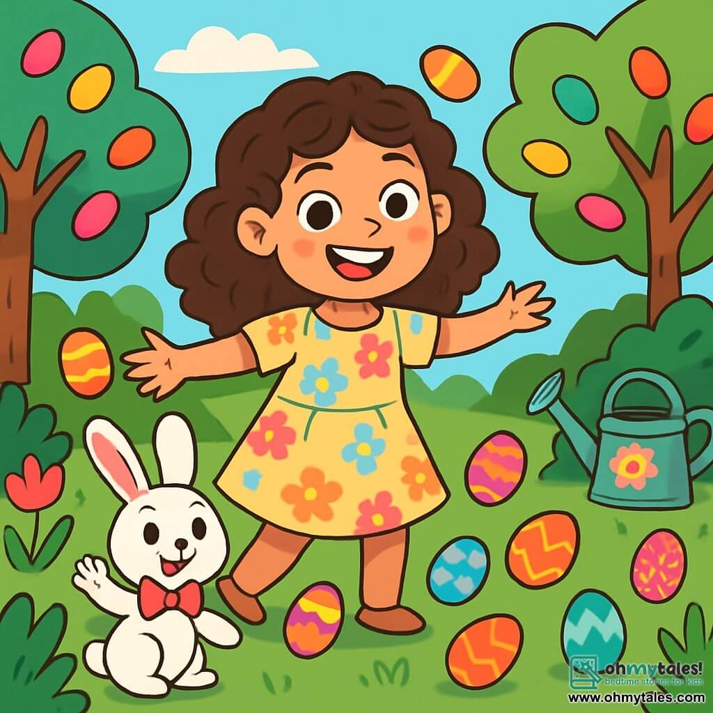💬 Samantha's Magical Easter Egg Hunt Storie of a celebration 910