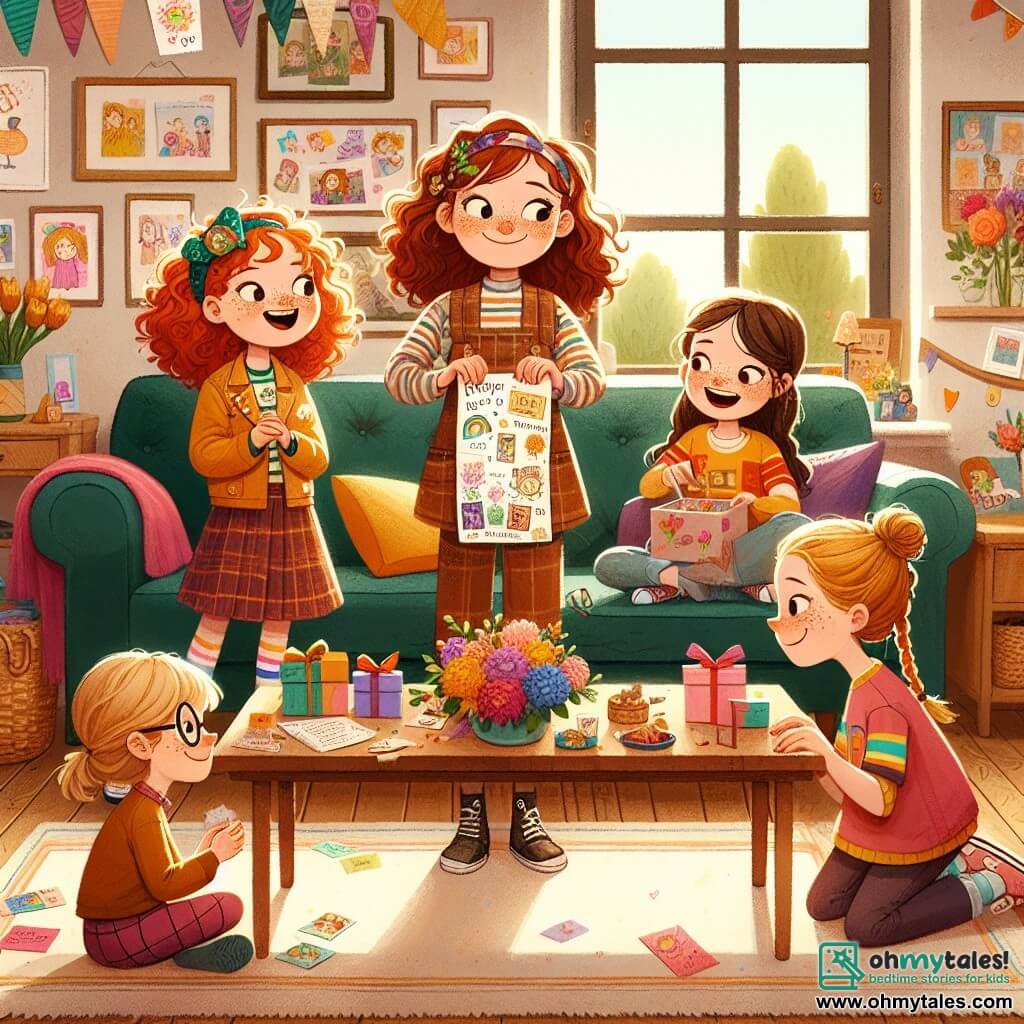 Treasure Hunt for Mom! | Storie of a celebration | 9-10 years old ...