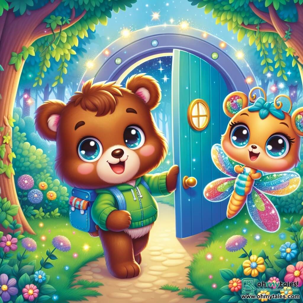 Benny's Blue Door Adventure Adventure story 78 years old The