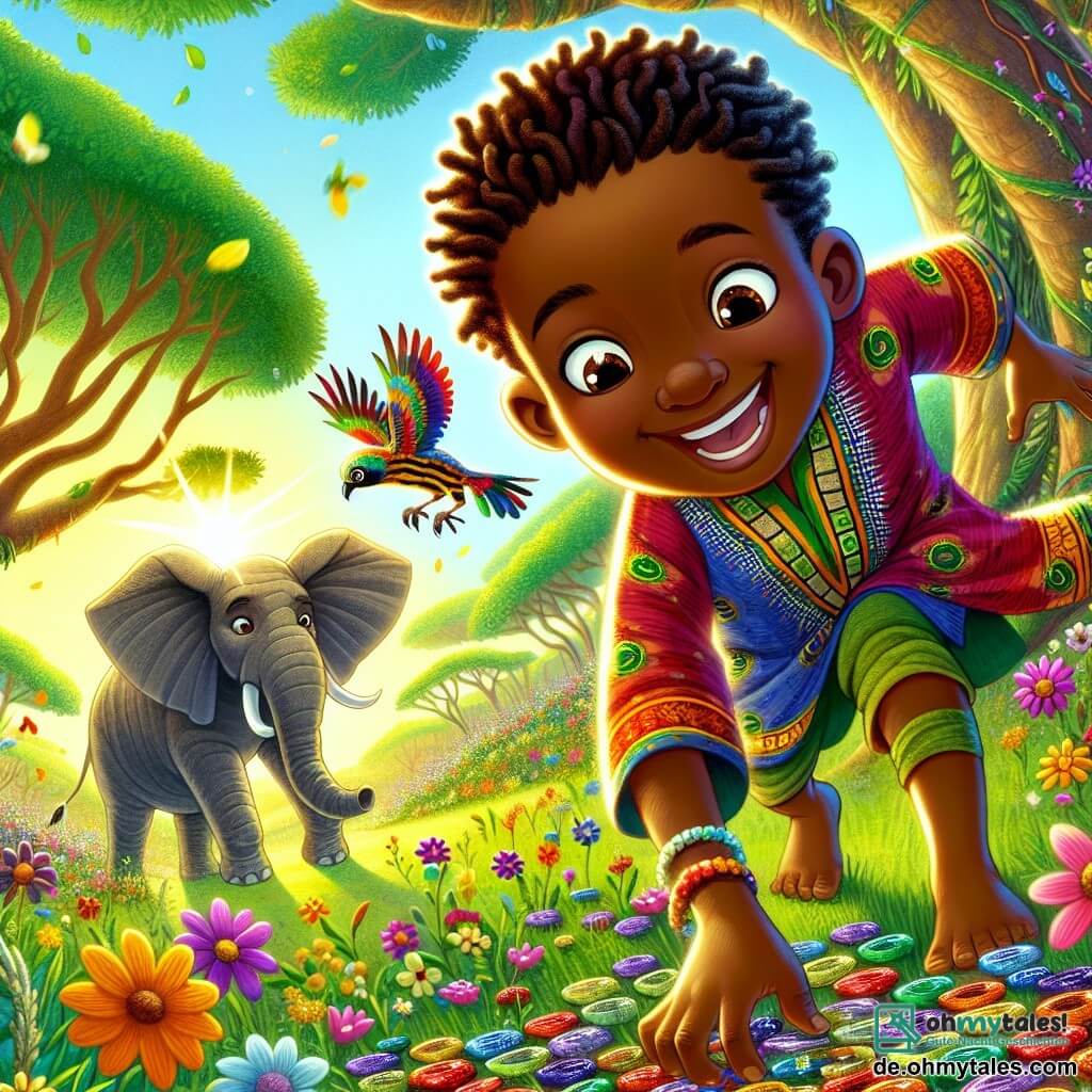 Kofi und der Regenbogen der Freundschaft Märchen 3/4 Jahre Afrikanische Märchen