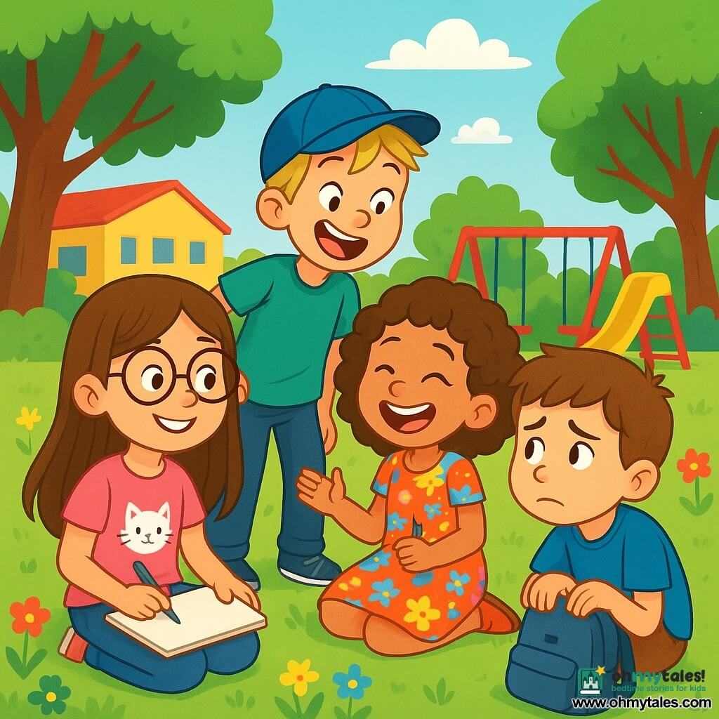 🎧 The case of the missing markers | Story about lying | 7-8 years old ...