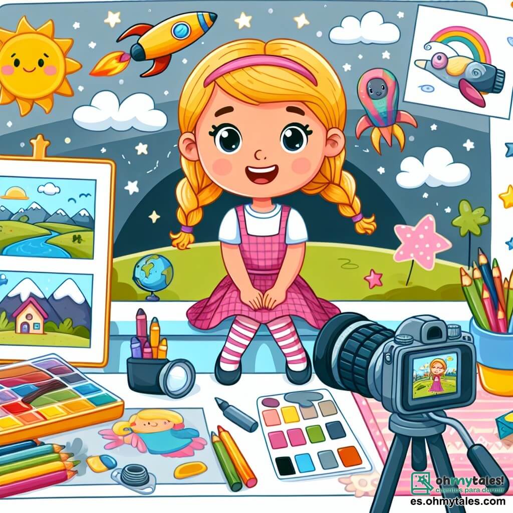 Una niña de 7 años, Lía