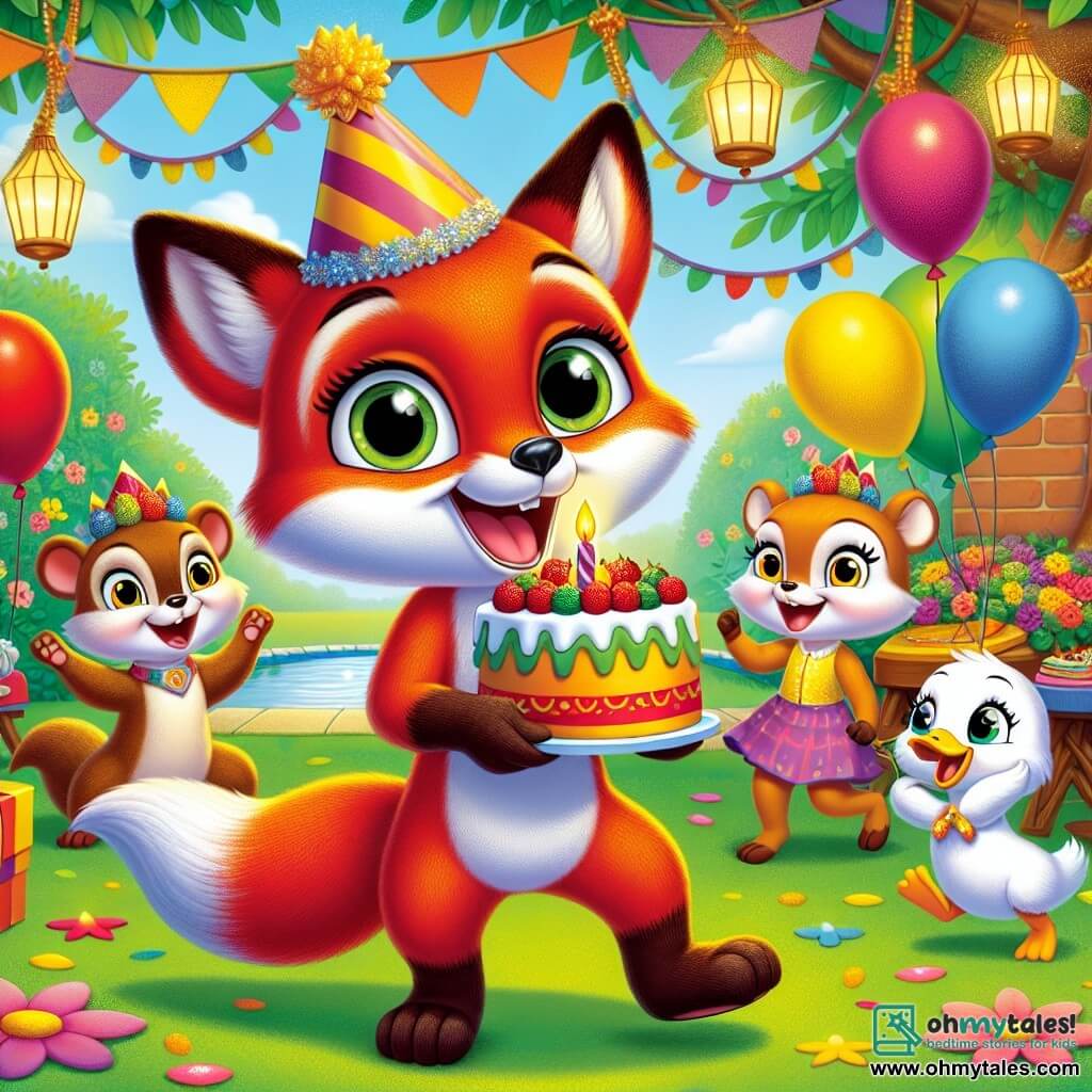 Finn the Fox and the Birthday Adventure | Storie of a celebration | 11 ...