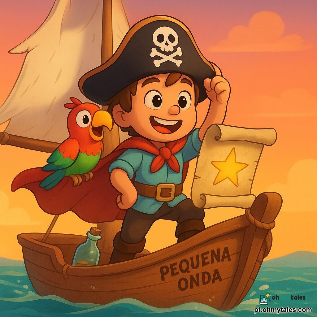 💬 O Mapa do Pirata Moço | História de pirata | 1 a 2 anos | História ...