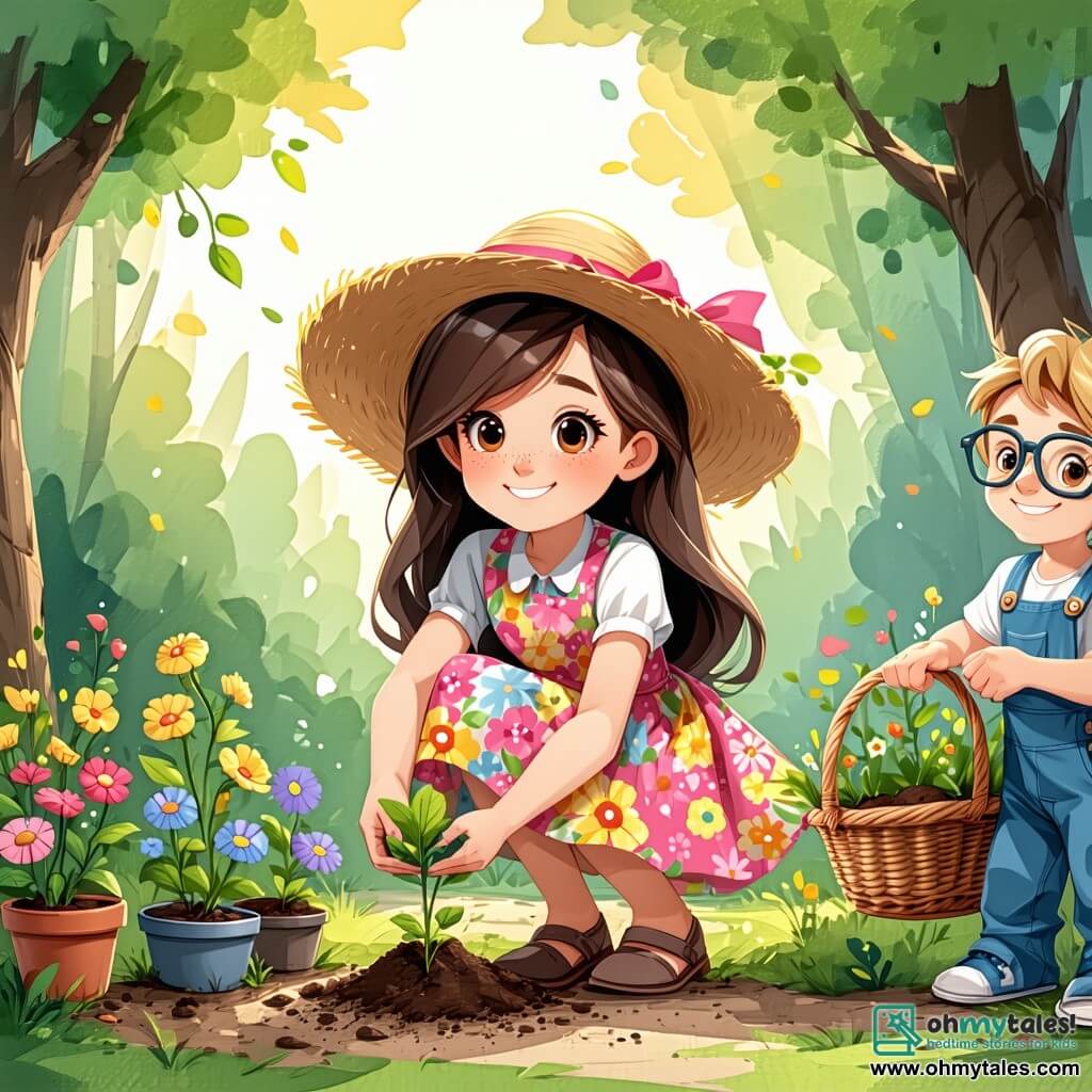 Lily's Spring Garden Adventure | Educational story | 7-8 years old ...