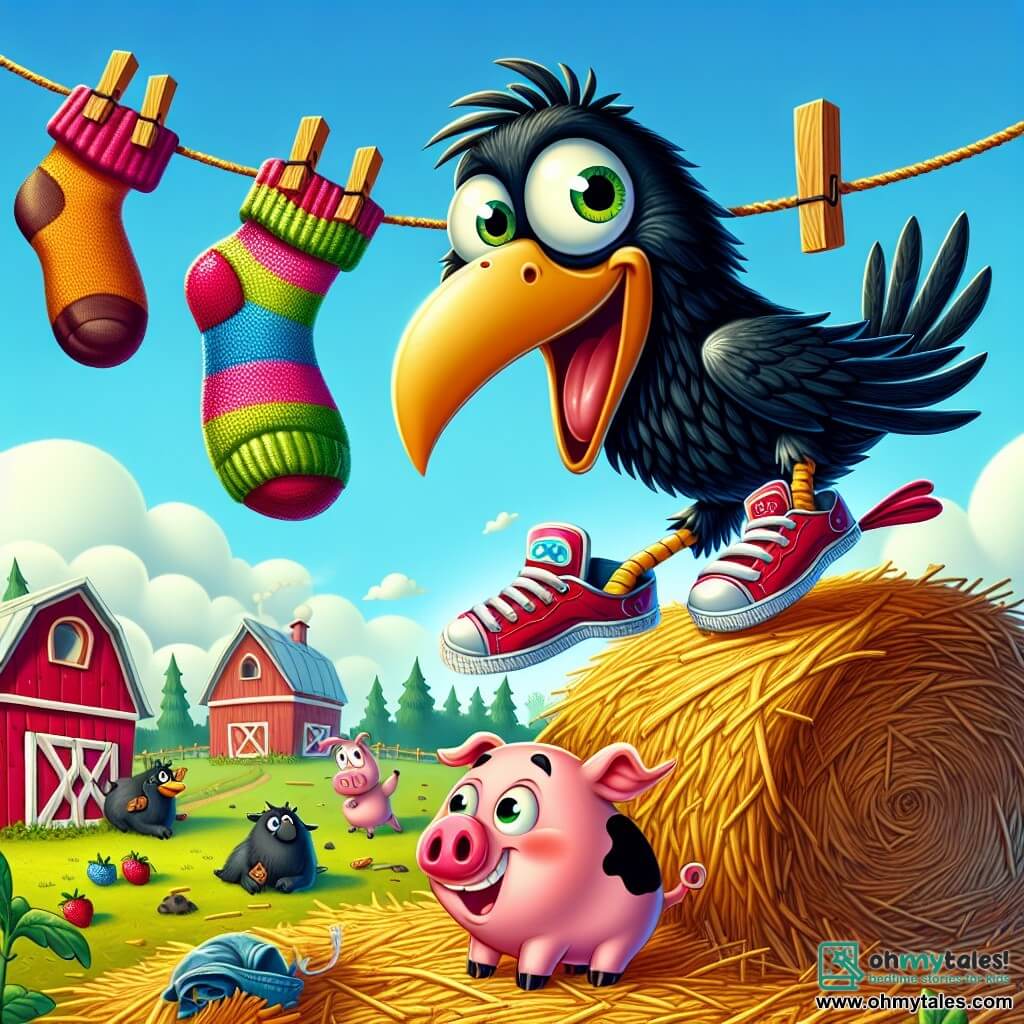 💬 Rascal the Raven's Ridiculous Race | Funny story with an animal | 7-8 ...