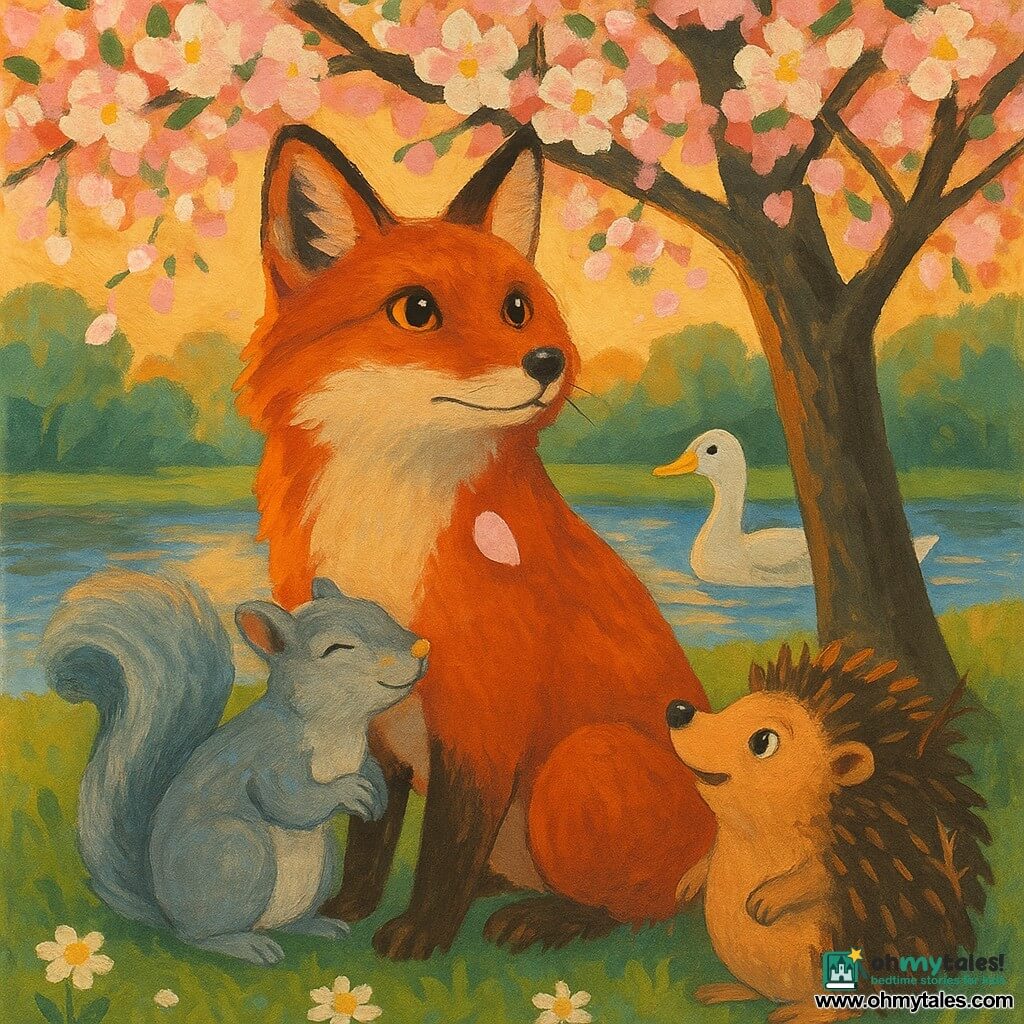 Rowan the Fox and the Quiet Brave Spring | Story about spring | 11-12 ...