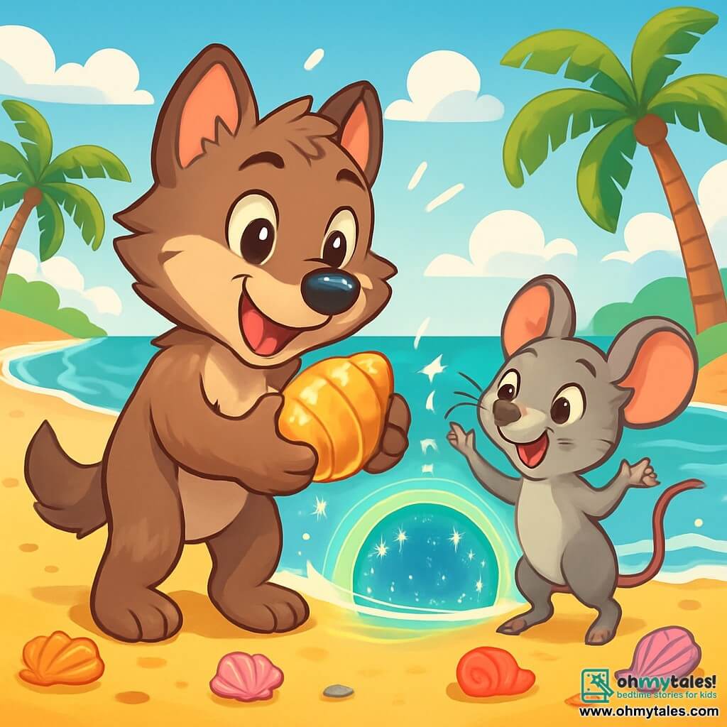 The Secret of the Shimmering Shell | Underwater travel story | 7-8 ...