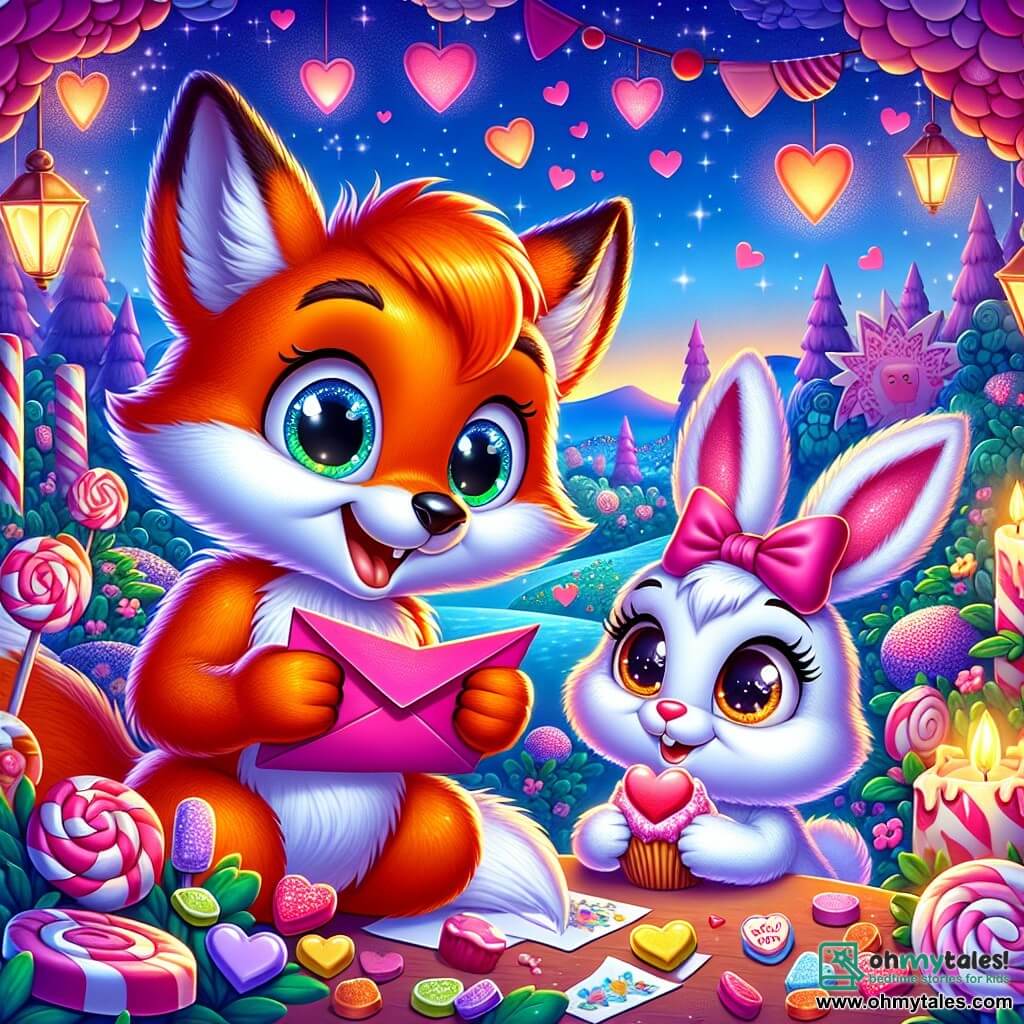 the valentine messenger of lolliwood forest | Storie of a celebration ...