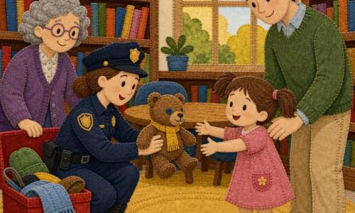 💬 Leo and the Missing Helper Badge | Police Story, 3-4 years old