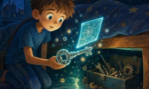 Osiemnasto... wait boy is 8 years old — "Un garçon de 8 ans" -> osiemletni. Produce Polish.

I'll produce final.