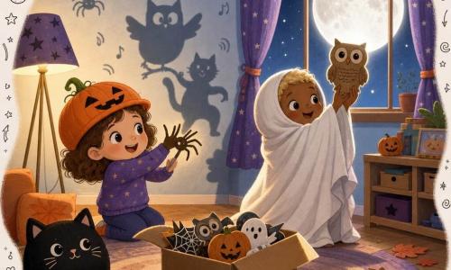 The Star That Would Not Stay Put | Halloween story, 3-4 years old