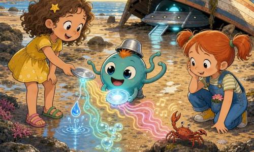 Nova and the Lantern Lane Light Code | Alien story, 5-6 years old