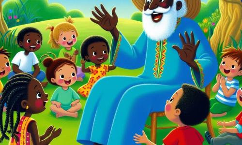 The Lantern’s Tiptoe Home | African tale, 1-2 years
