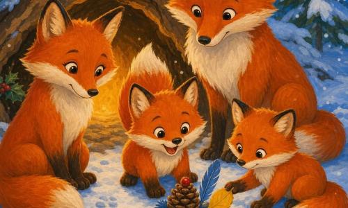 Animal Christmas Stories for children aged 3-4 years old