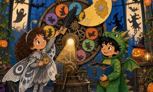 The Hat on the Hush-Hush Shelf | Halloween story, 5-6 years old