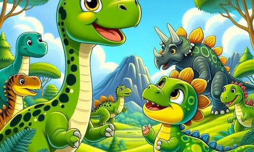 A Grande Aventura de Tito | História de dinossauro | 5 a 6 anos ...