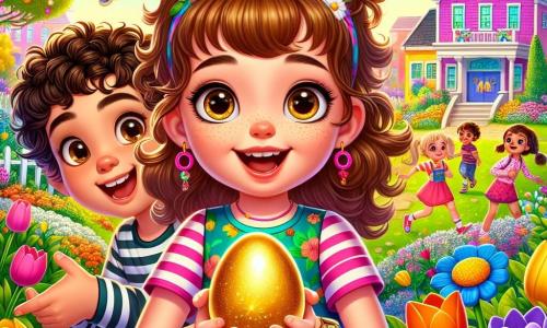 💬 Samantha's Magical Easter Egg Hunt Storie of a celebration 910