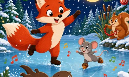 Animal Christmas Stories for children aged 1-2 years