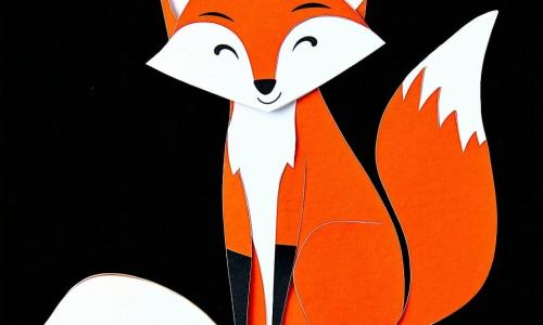 Ein aus Papiercollage gestalteter rotbrauner Fuchs (Hauptfigur), ausdrucksvoll und verschmitzt mit mandelförmigen, glänzenden Augen, orange-weißem, zerrissenem Fell, lächelt sanft und legt eine Pfote auf eine große, moosbedeckte Platte; dahinter sitzt ein stämmiger Dachs mit kontrastierend schwarz-weißem Fell, beschützend und ruhig, mit einem kleinen, schüchternen Igel auf dem Rücken; ein lebhaftes Eichhörnchen mit buschigem Krepppapier-Schwanz springt von einem Zweig und wirbelt ausgeschnittene Flocken auf; drei kleine Glühkäfer aus goldener Metallic-Papier mit durchscheinenden Flügeln schweben um eine winzige goldene Glaslaterne, die aus einer Öffnung der Platte leuchtet; Umfeld: stilisierte weiße Birken, schneebedeckter, strukturierter Papierboden mit Glitzer, die Platte öffnet sich wie eine Luke und enthüllt die leuchtende Laterne, die Tiere schauen staunend—zentrale Komposition, warme Farbakzente (Orange, Gold) auf kühlem Hintergrund (Weiß, blassblau), sanfte, weihnachtliche Atmosphäre.